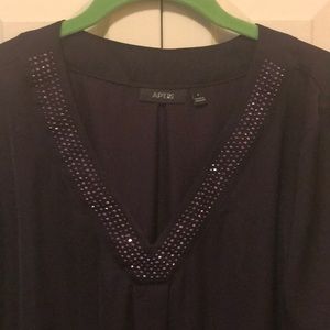 Apt. 9 Tops - (PIF)Apt 9 eggplant top Apt. 9 Tops - (PIF)Apt 9 eggplant top